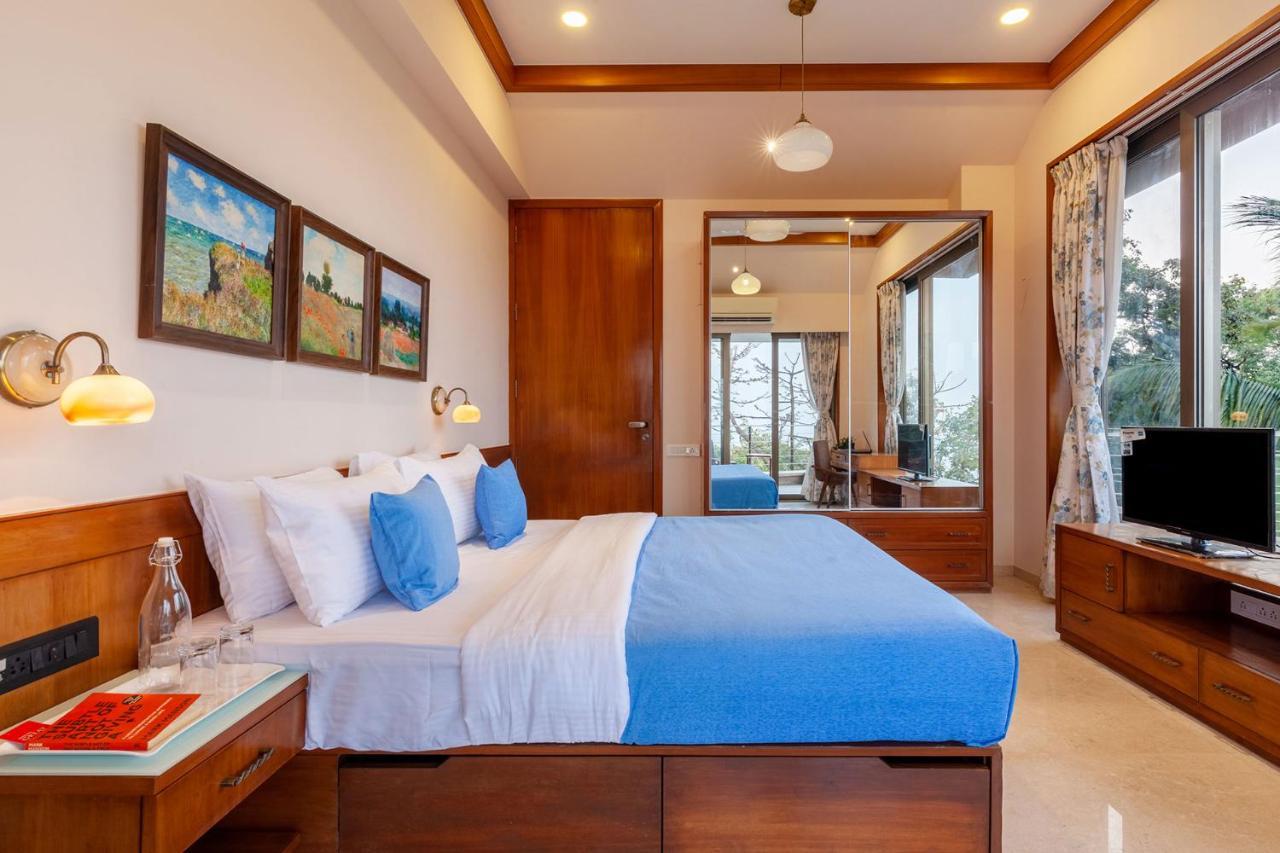 The Blue Horizon By Stayvista - Featuring A Beach-View Villa With A Swimming Pool, Indoor Games, And A Relaxing Balcony Alibag Bagian luar foto