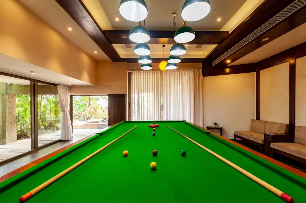 The Blue Horizon By Stayvista - Featuring A Beach-View Villa With A Swimming Pool, Indoor Games, And A Relaxing Balcony Alibag Bagian luar foto